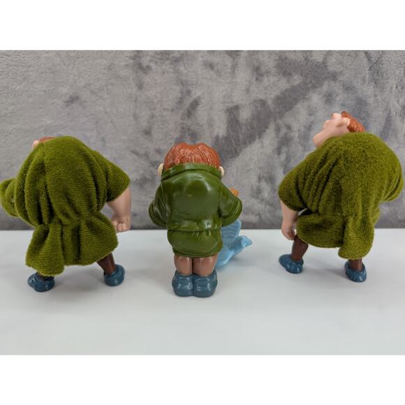 3 Quasimodo figures Disney's Hunchback of Notre Dame Burger King kids toy - Picture 4 of 6